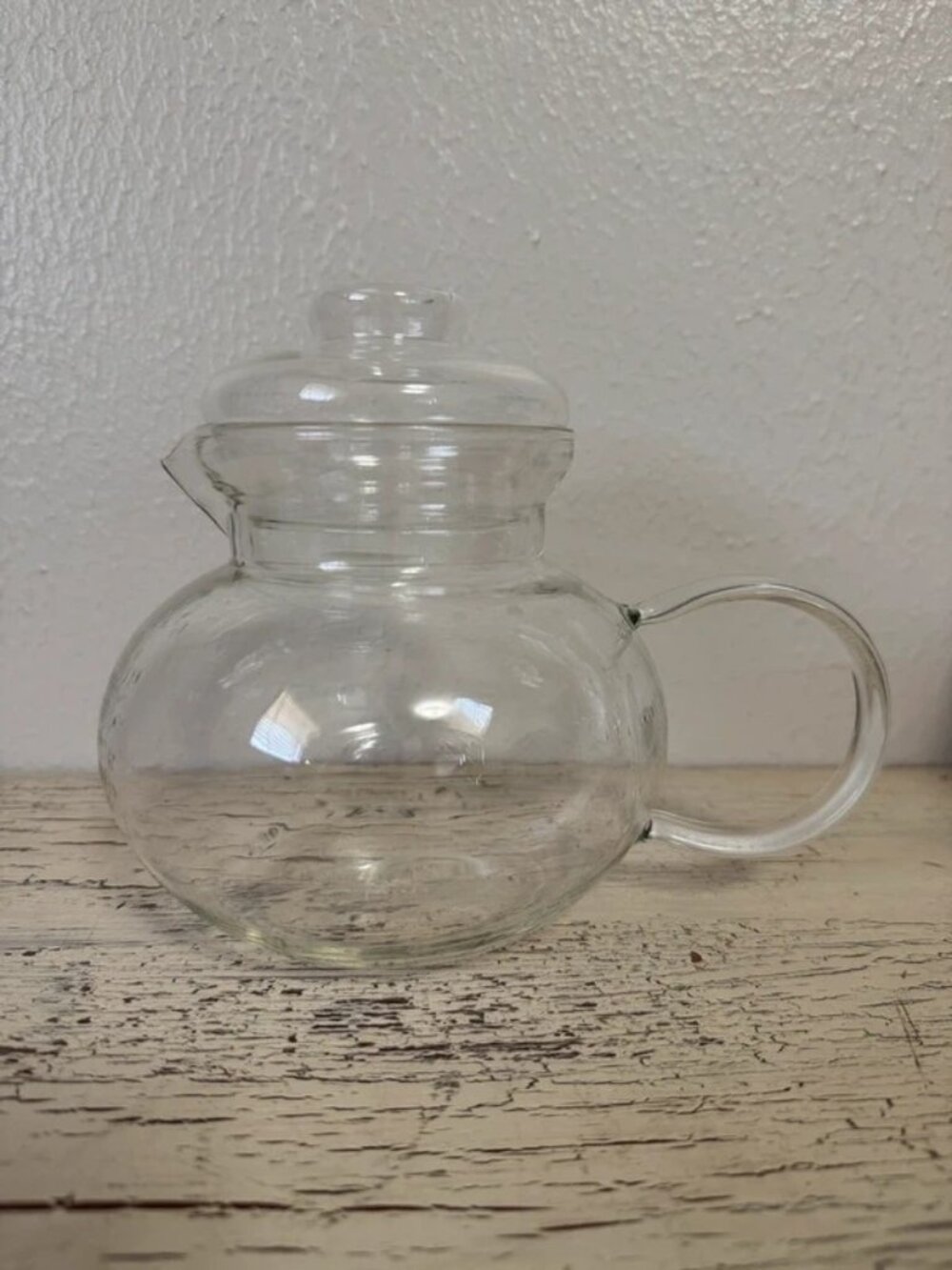 Primula Clear Glass Tea Pot & Lid (no infuser) Clean Elegant Glass